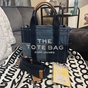 Marc Jacobs The Tote Bag Denim Small Tote